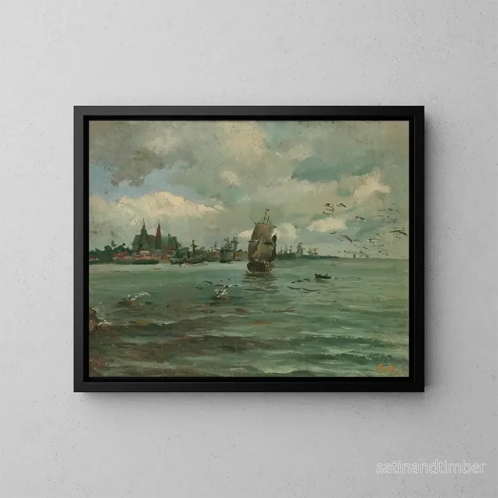 Reproduktion av målningen Marine - Elias Muukka