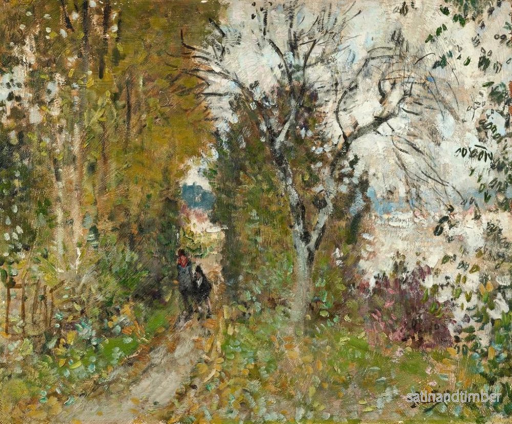 Reproduktion av målningen Promenad vid vattnet - Pierre-Eugène Montzin - Bild 2