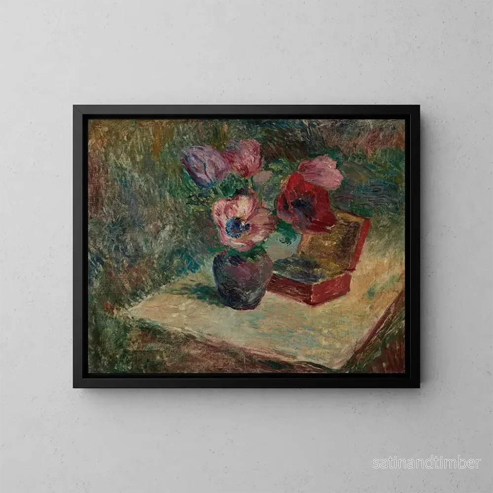Reproduktion av målningen Bouquet d’anémones – Henri Lebasque Reproduktion av målningen Bouquet d’anémones – Henri Lebasque