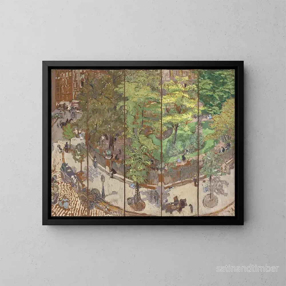 Reproduktion av målningen Place Vintimille - Édouard Vuillard