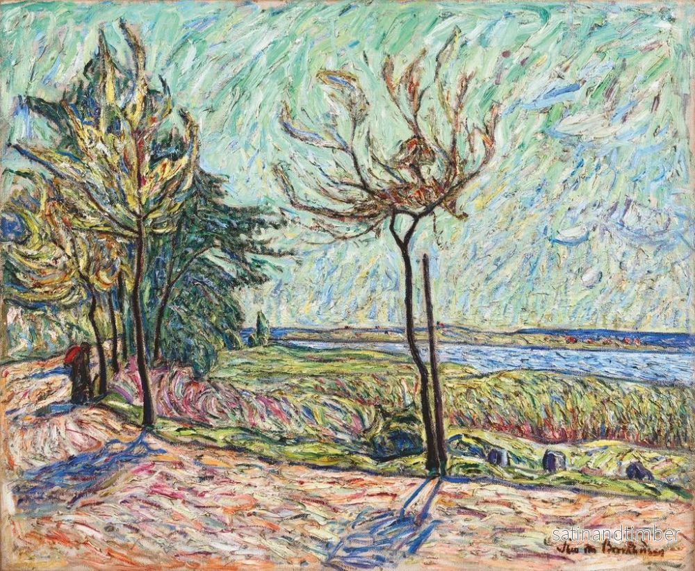 Reproduktion av målningen Sur la Havel - Theo Von Brockhusen - Bild 2
