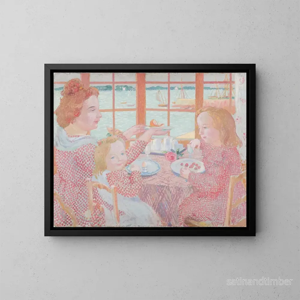Reproduktion av målningen Frukost - Maurice Denis