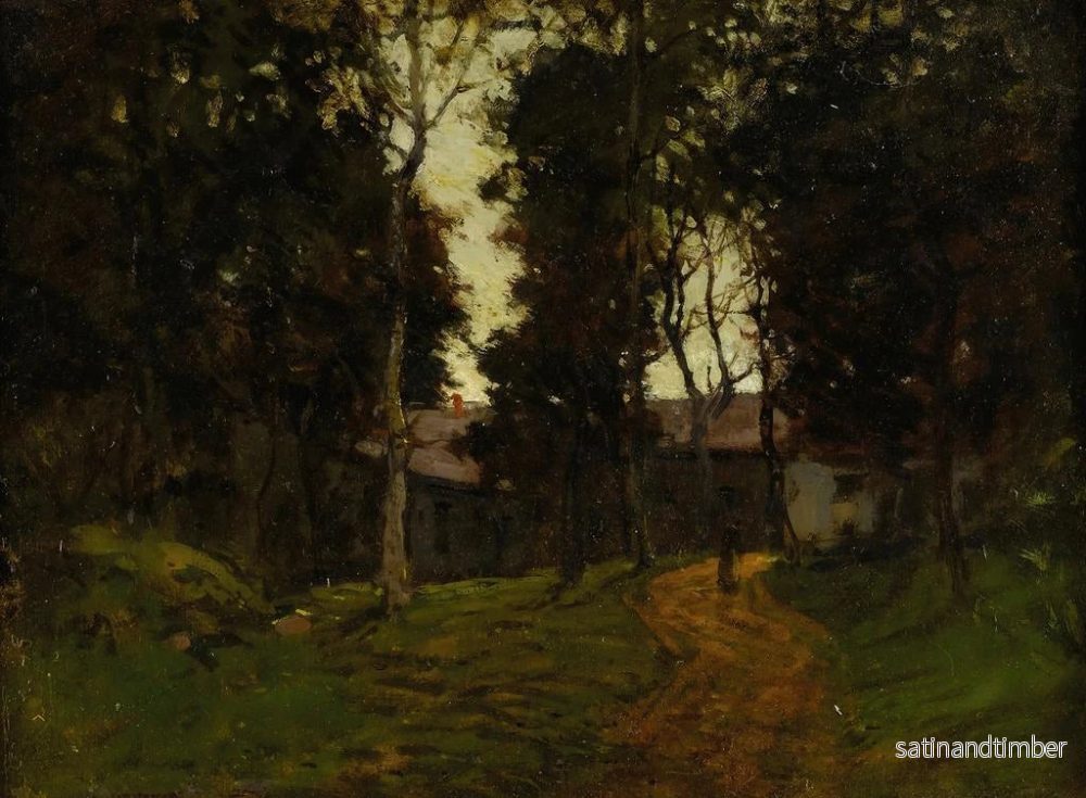 Reproduktion av målningen L'Ancien Auberge - Paul Cornoyer - Bild 2