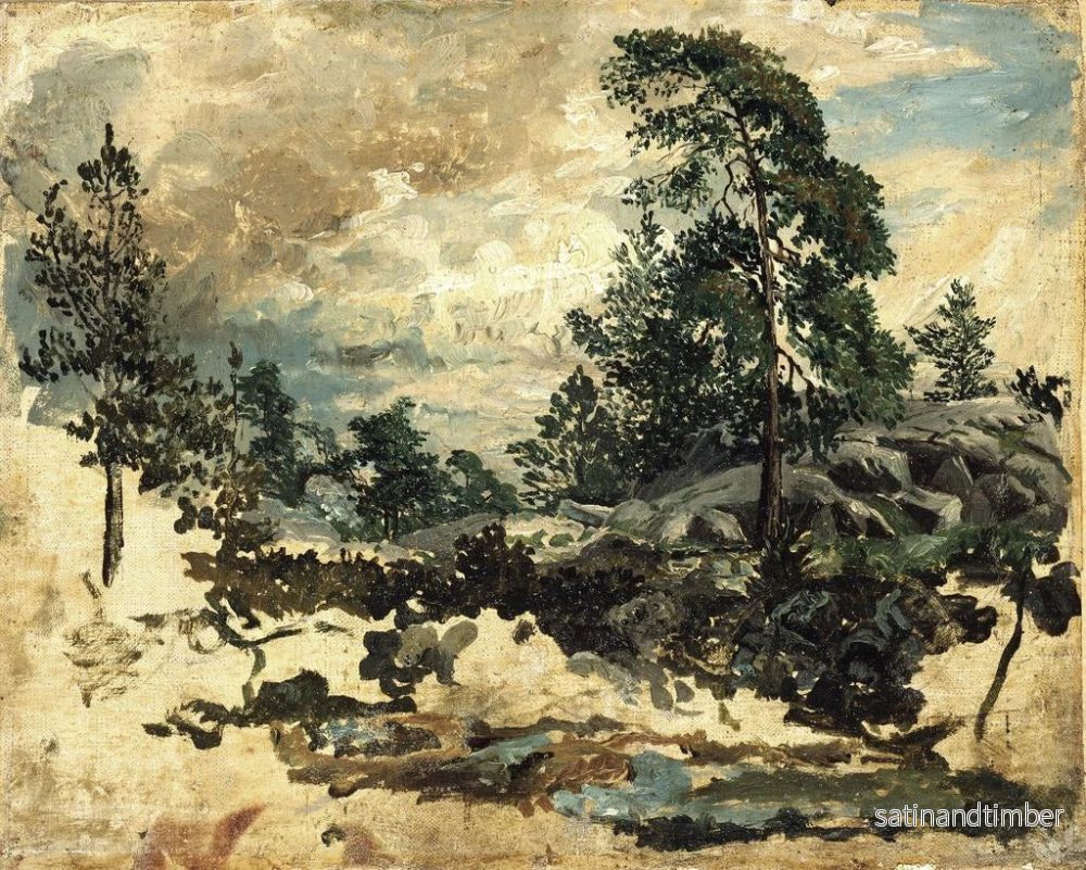 Reproduktion av målningen Studie av terrängen - Kilian Zoll - Bild 2