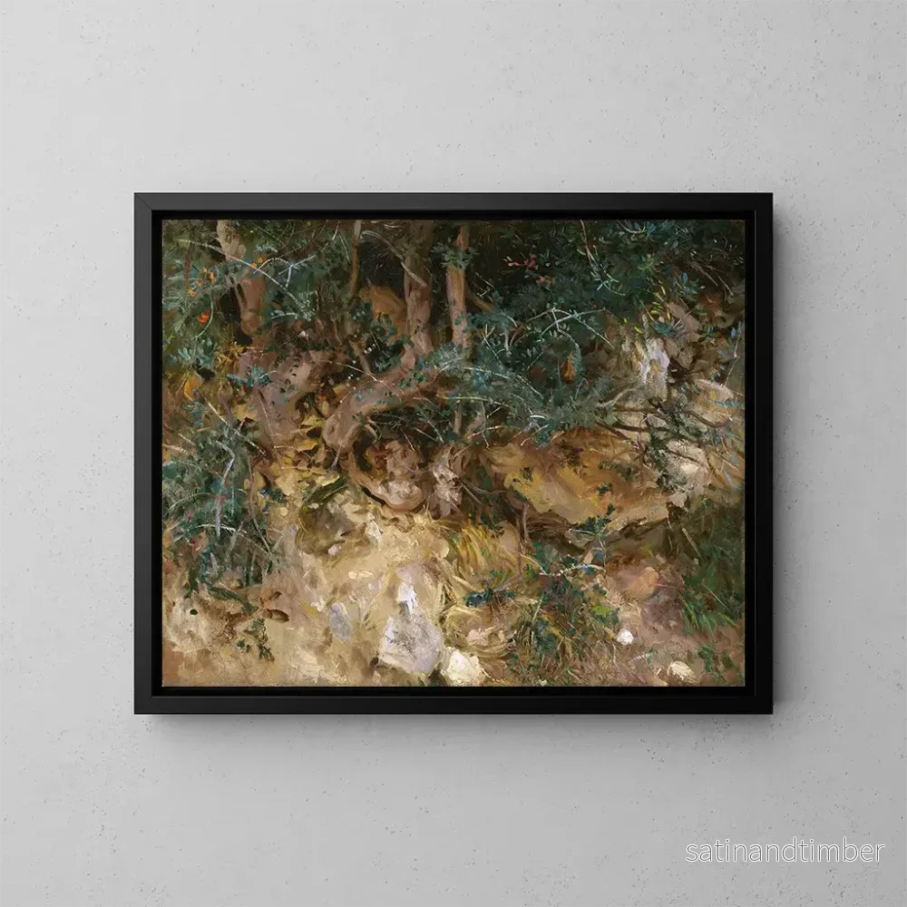 Reproduktion av målningen Chardons och örter på en kulle i Valldemossa, Mallorca – John Singer Sargent Reproduktion av målningen Chardons och örter på en kulle i Valldemossa, Mallorca – John Singer Sargent