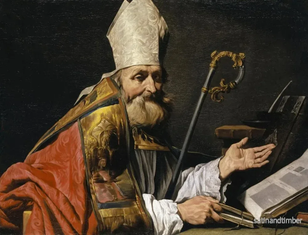 Reproduktion av målningen Saint Ambroise - Matthias Stom - Bild 2