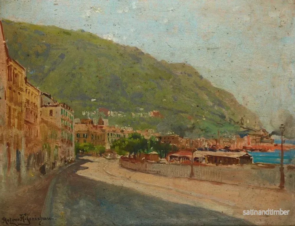Reproduktion av målningen Castelmare de Castellamare - Holger Hvitfeldt Jerichau - Bild 2