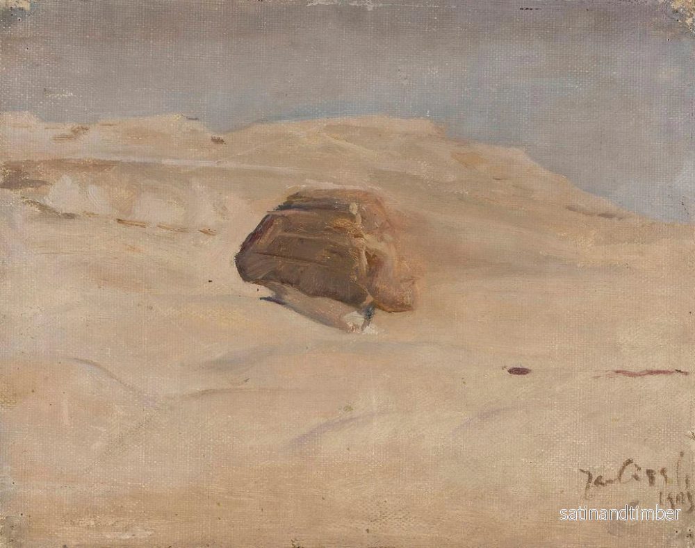 Reproduktion av målningen Sphinx av resan till Egypten - Jan Cybis - Bild 2