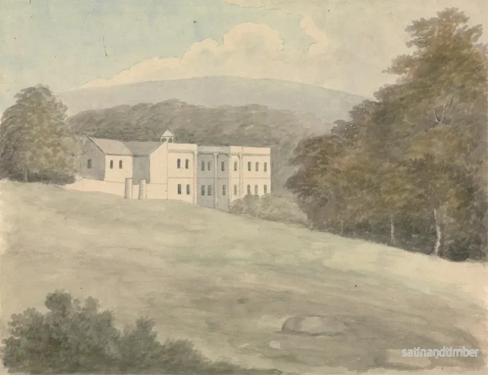 Reproduktion av målningen Parc de Norbury - Edward Francis Burney - Bild 2