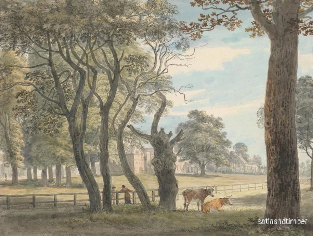 Reproduktion av målningen Hyde Park-ladugården - Paul Sandby - Bild 2
