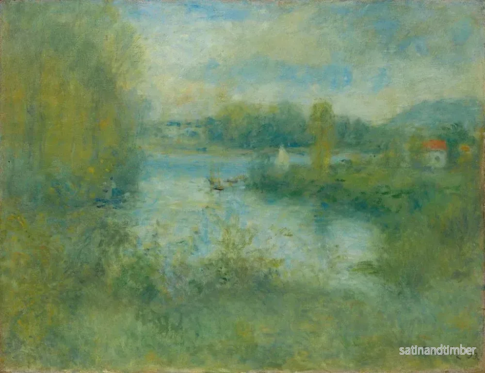 Reproduktion av målningen Petit bras de la Seine à Argenteuil - Pierre-Auguste Renoir - Bild 2