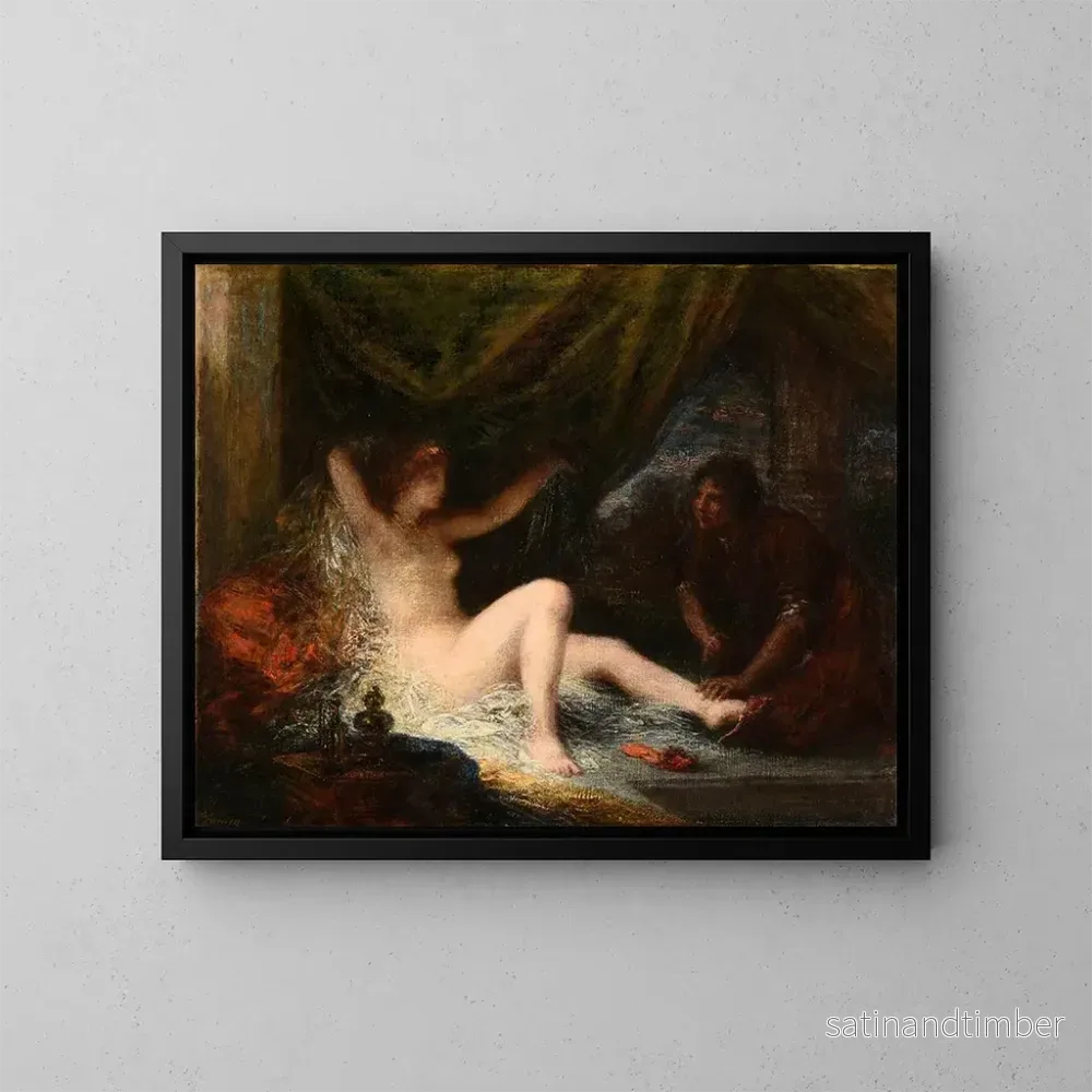 Reproduktion av målningen Le Lever du soleil – Henri Fantin-Latour Reproduktion av målningen Le Lever du soleil – Henri Fantin-Latour