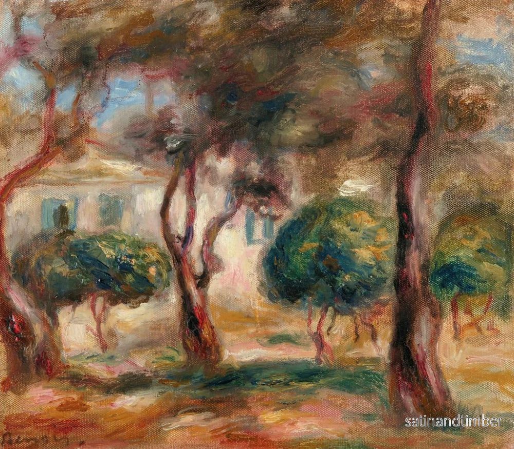 Reproduktion av målningen Le Jardin des Collettes - Pierre-Auguste Renoir - Bild 2