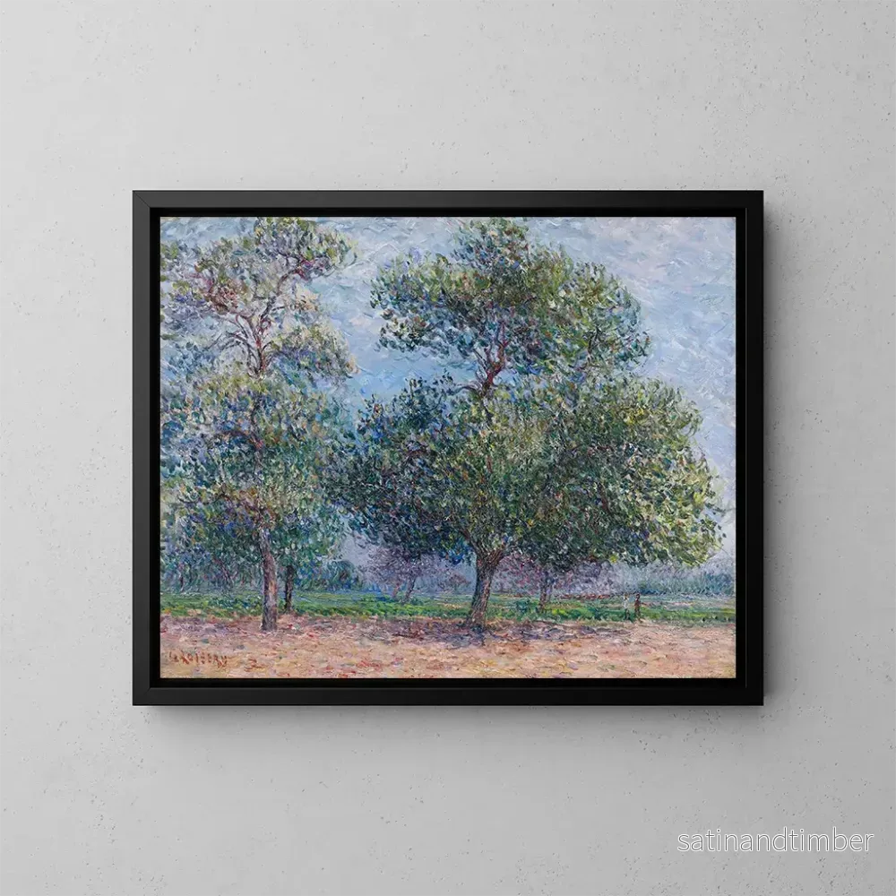 Reproduktion av målningen Vår, blommande äppelträd - Gustave Loiseau