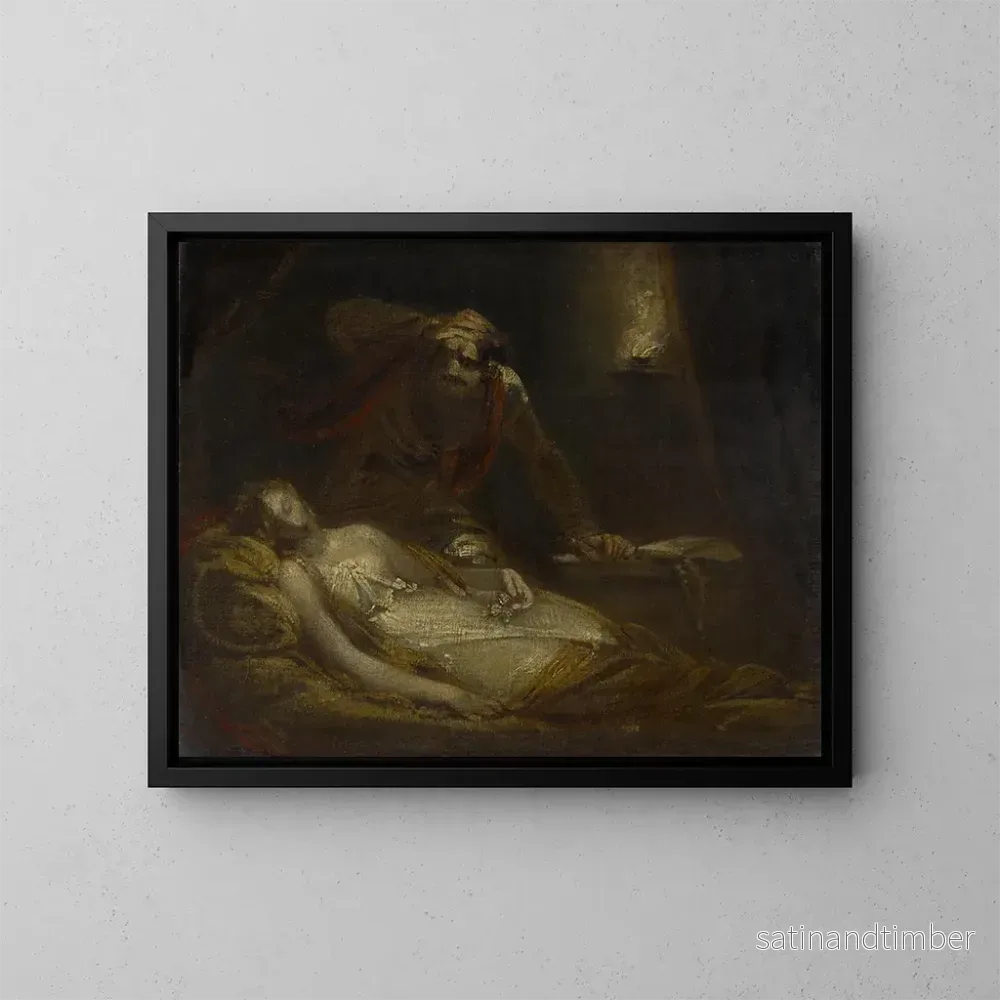 Reproduktion av målningen Othello och Desdémone - Theodor von Holst