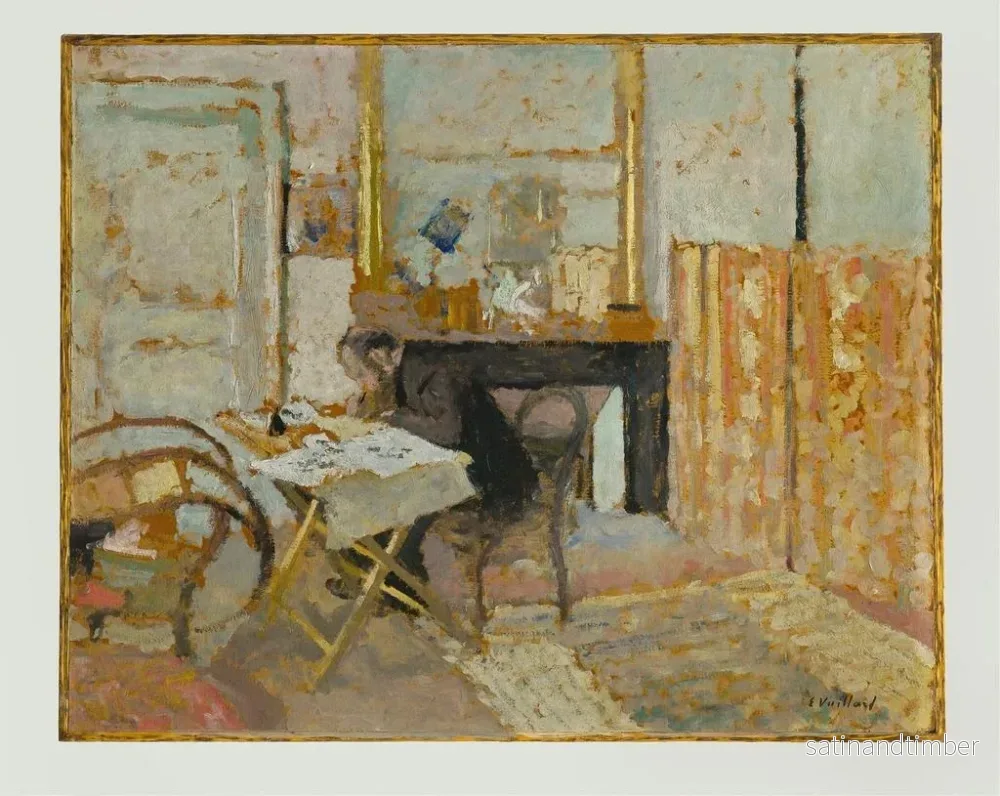 Reproduktion av målningen Ker Xavier Roussel - Édouard Vuillard - Bild 2