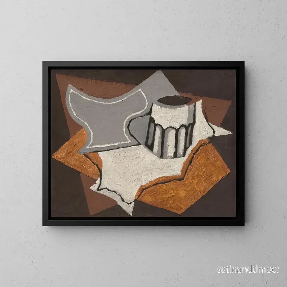 Reproduktion av målningen Le gobelet - Juan Gris