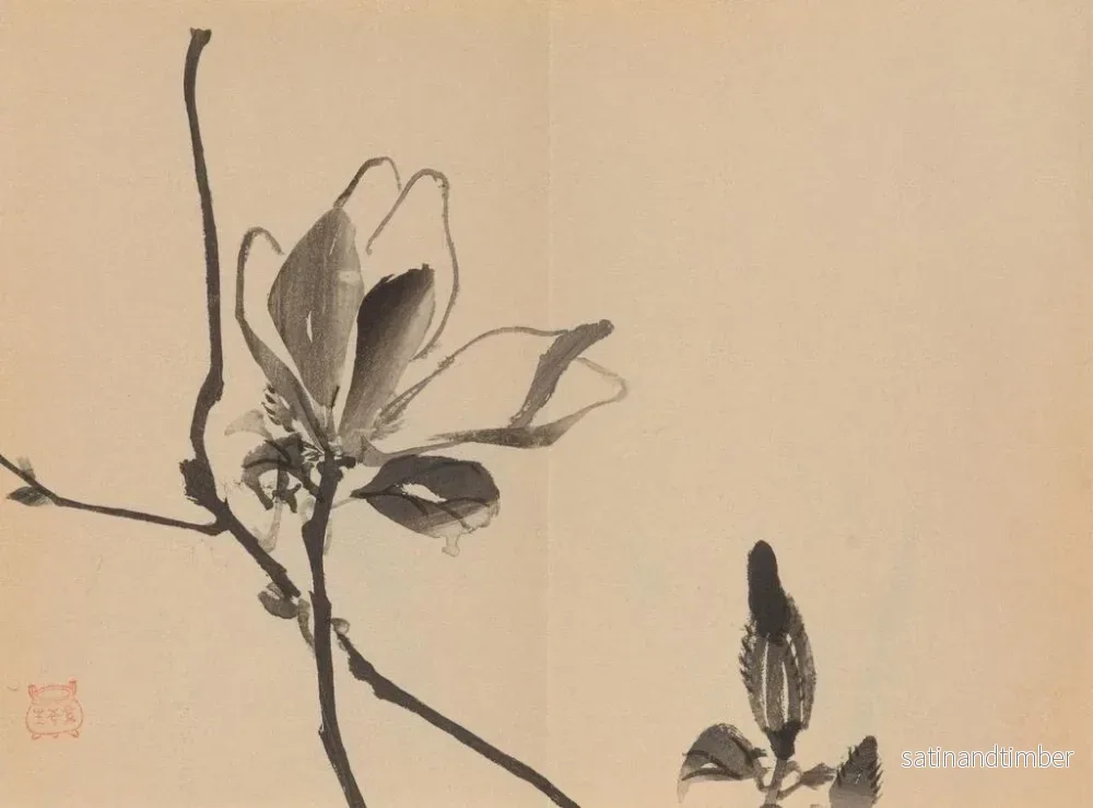 Reproduktion av målningen Keinen shugajō Pl44 - Imao Keinen - Bild 2