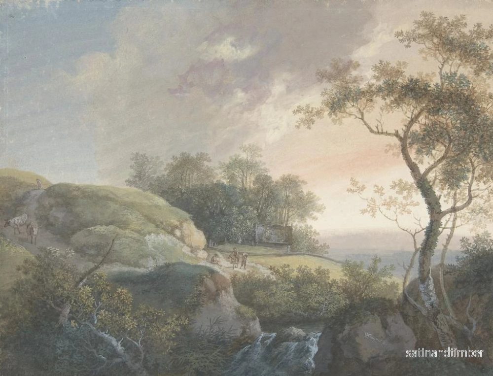 Reproduktion av målningen Le Matin - Johann Georg Wagner - Bild 2