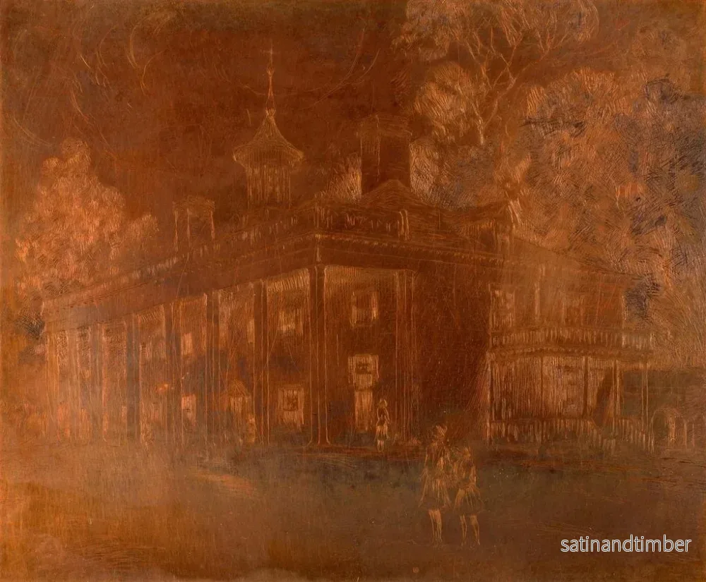 Reproduktion av målningen Mont Vernon - Joseph C. Claghorn - Bild 2