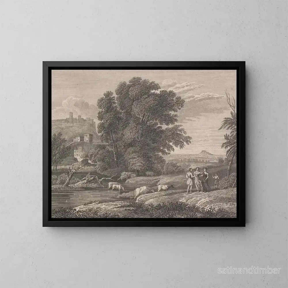 Reproduktion av målningen Claude - Thomas Shotter Boys