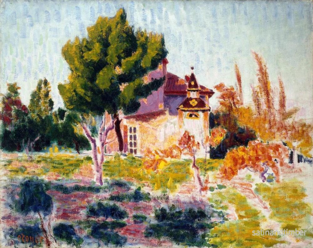 Reproduktion av målningen La Rose du ciel Cassis - Roderic O'Conor - Bild 2