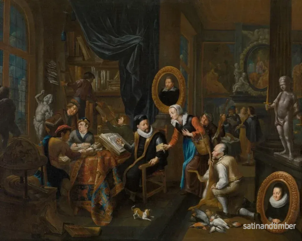 Reproduktion av målningen Le Collectionneur - Gerard Thomas - Bild 2