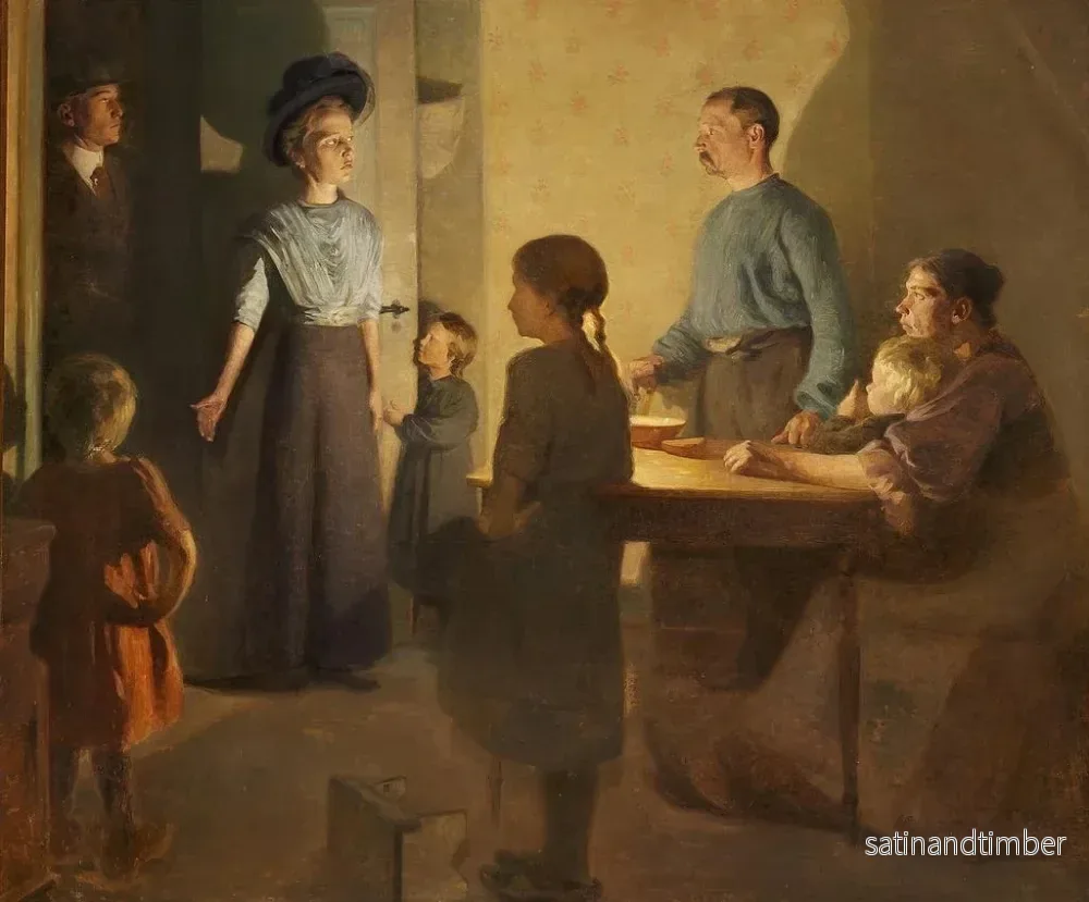 Reproduktion av målningen Le venin présenté - Carl Vilhelm Meyer - Bild 2
