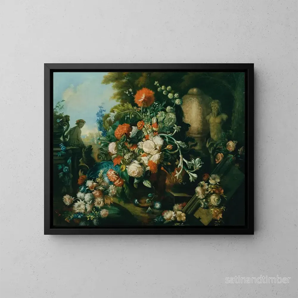 Reproduktion av målningen Bouquet de fleurs – Lotte Sykora Reproduktion av målningen Bouquet de fleurs – Lotte Sykora