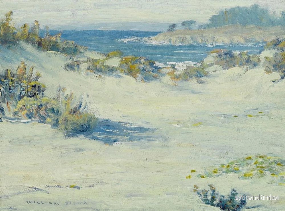 Reproduktion av målningen Nuances d'opale de Carmel - William Posey Silva - Bild 2