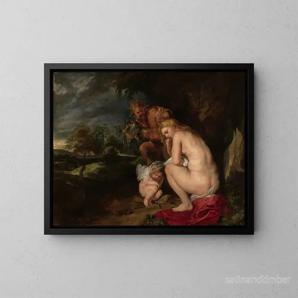 Reproduktion av målningen Vénus frigidus - Peter Paul Rubens