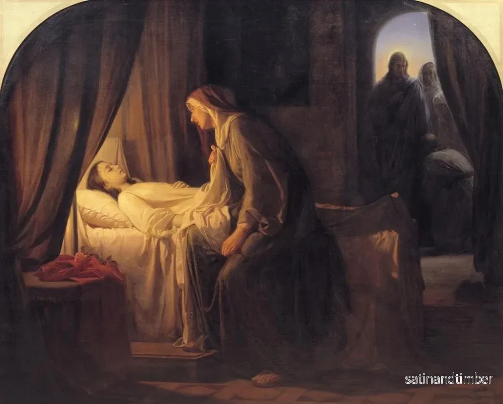Reproduktion av målningen La fille de Jaïrus - Carl Bloch - Bild 2