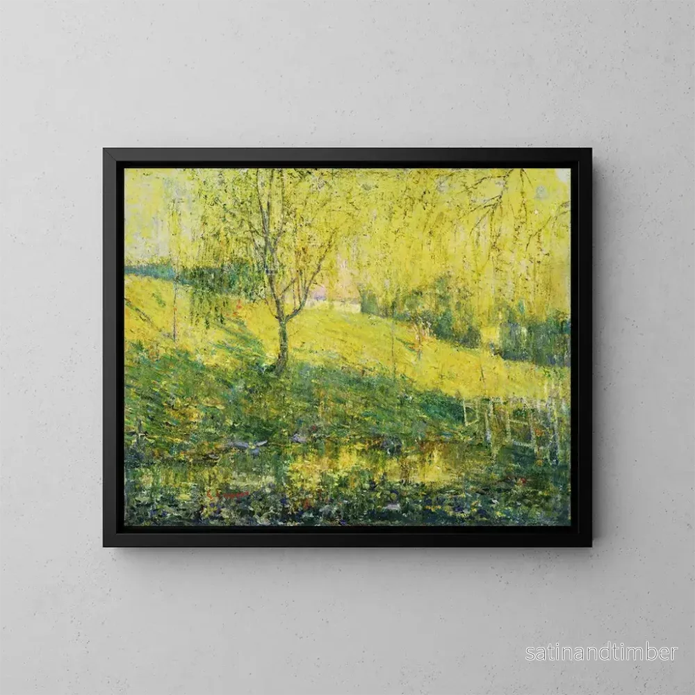 Reproduktion av målningen Vår - Ernest Lawson