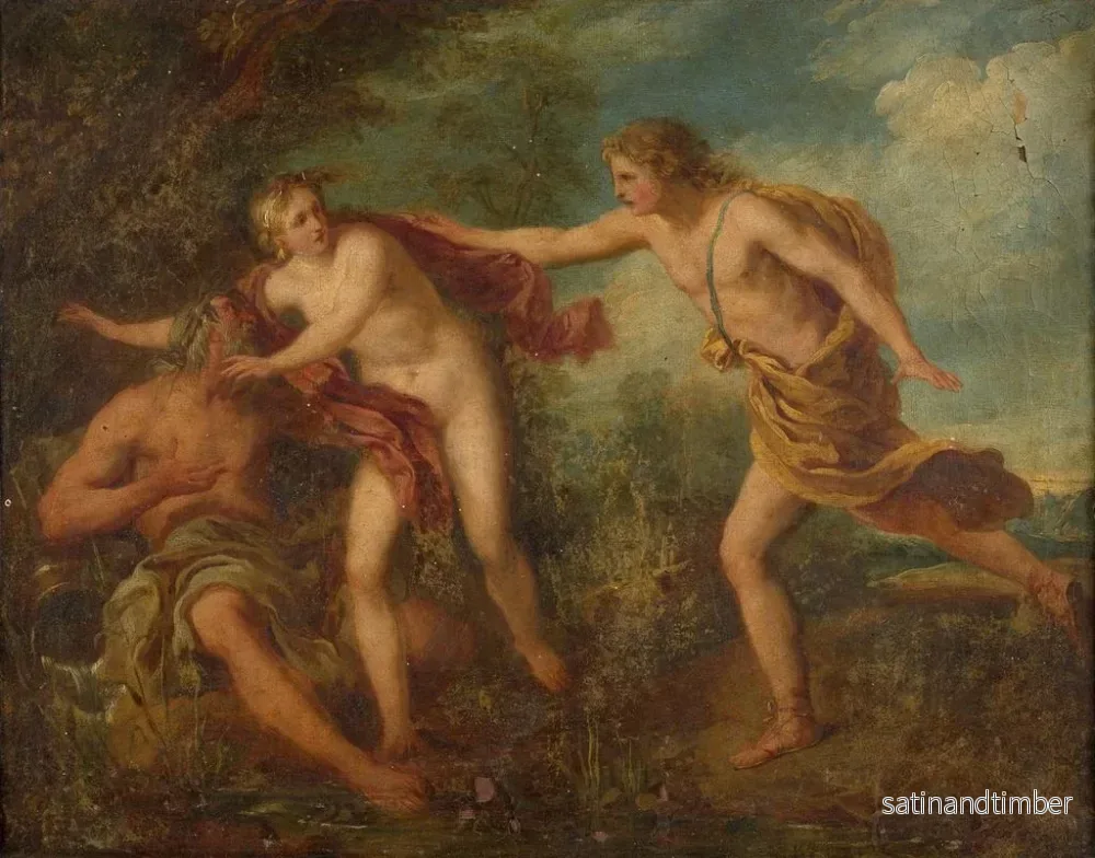Reproduktion av målningen Apollon och Daphné - François Lemoyne - Bild 2