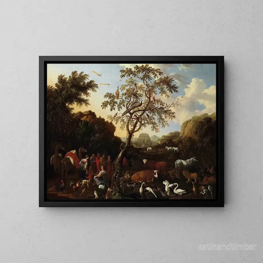 Reproduktion av målningen L'Arche - Lodewijk TielingDutch