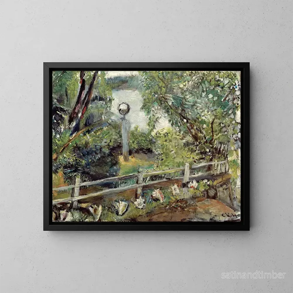 Reproduktion av målningen Le jardin avec la boule de verre – Christian Krohg Reproduktion av målningen Le jardin avec la boule de verre – Christian Krohg