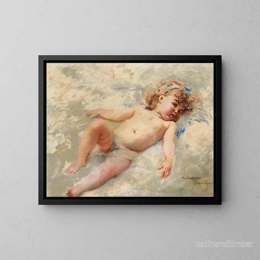 Reproduktion av målningen Chérubin - Konstantin Egorovich Makovsky