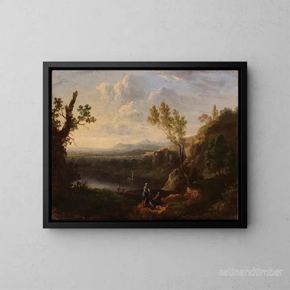 Reproduktion av målningen Litet landskap - Richard Wilson