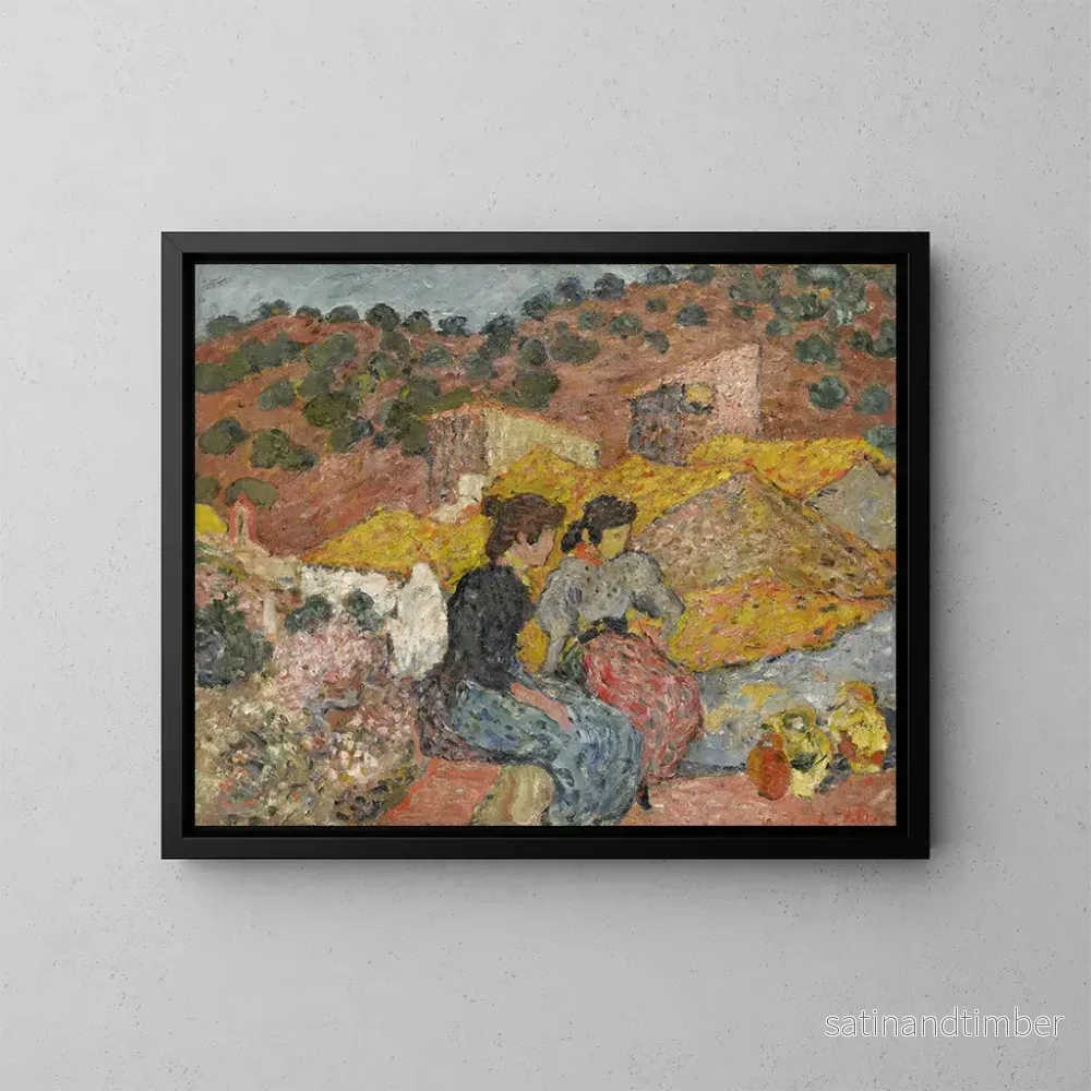 Reproduktion av målningen Fontaine espagnole - Louis Valtat