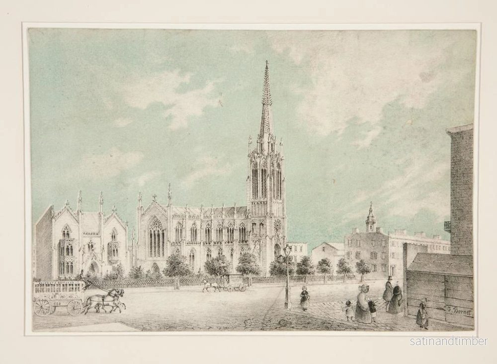 Reproduktion av målningen av kyrkan av nåden - Charles Autenrieth - Bild 2