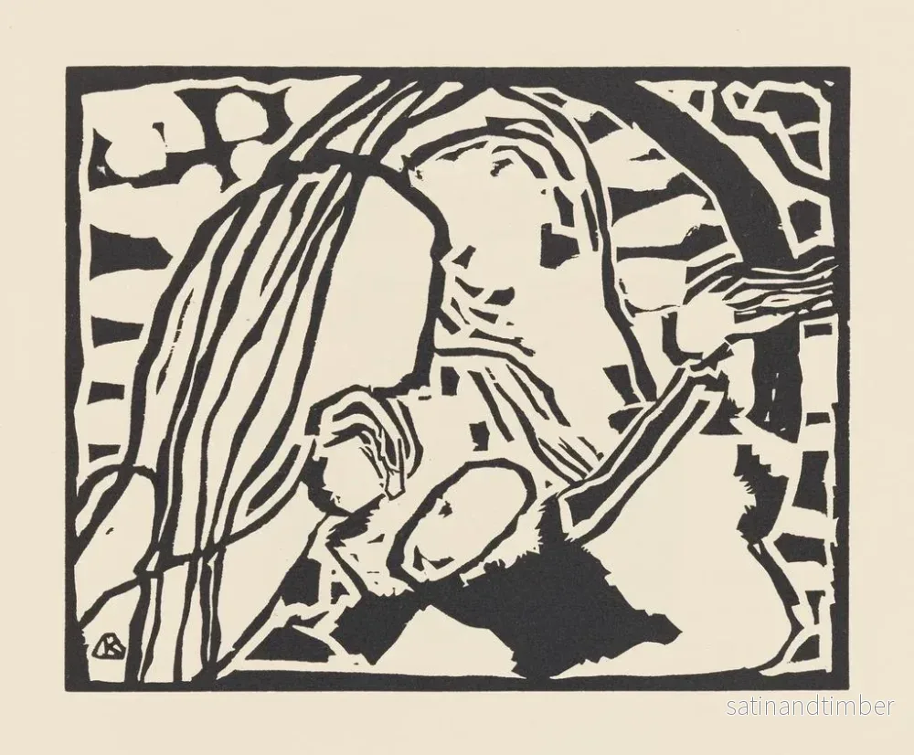 Reproduktion av målningen Klnge Pl09 - Wassily Kandinsky - Bild 2
