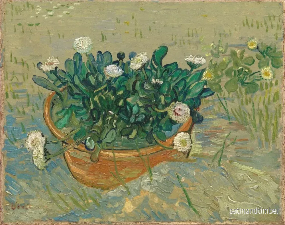 Reproduktion av målningen Margueriter i Arles - Vincent van Gogh - Bild 2