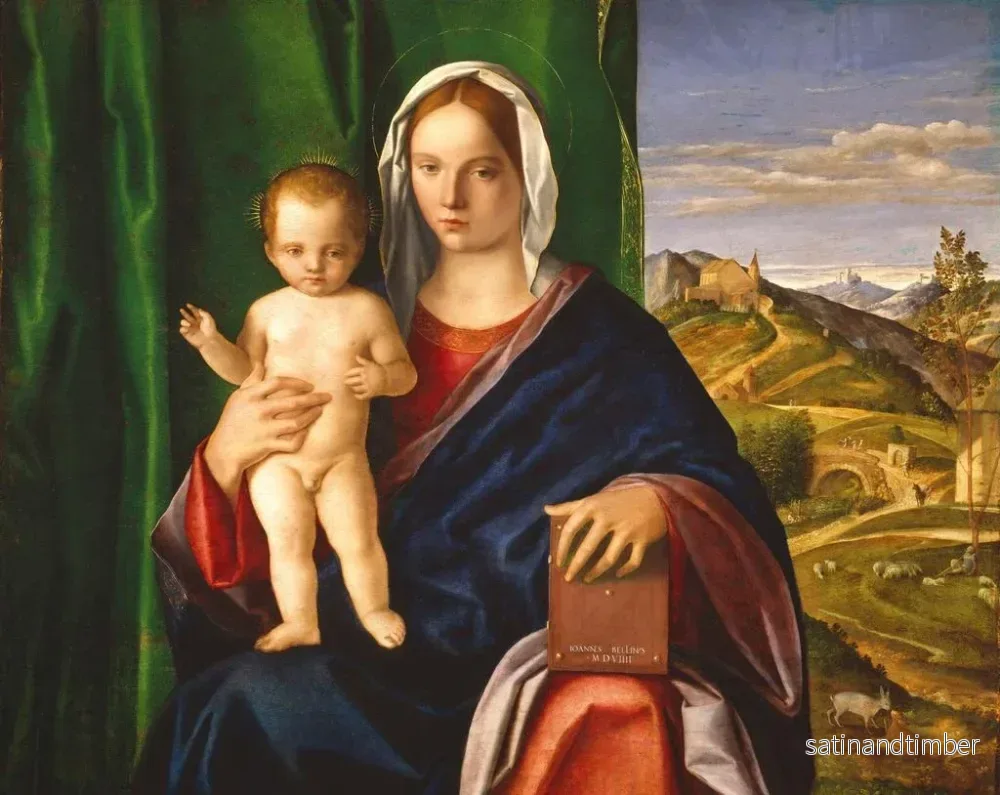 Reproduktion av målningen Vierge à l'Enfant - Giovanni Bellini - Bild 2
