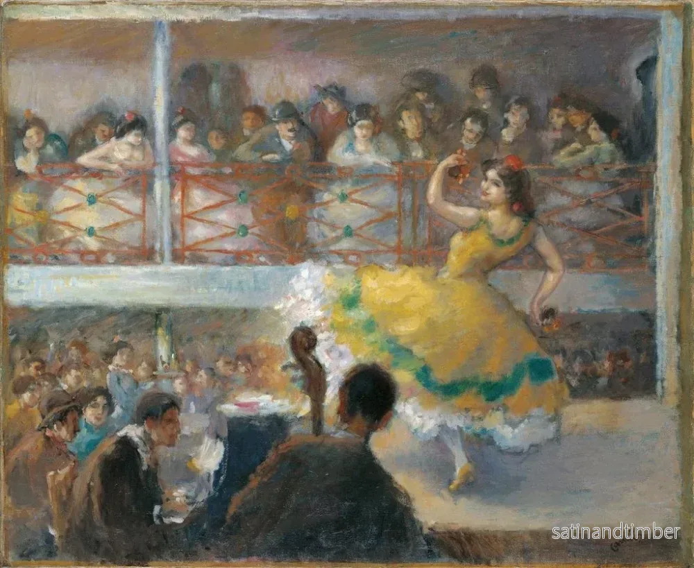 Reproduktion av målningen Dansa flamenco - Ricard Canals i Llambí - Bild 2