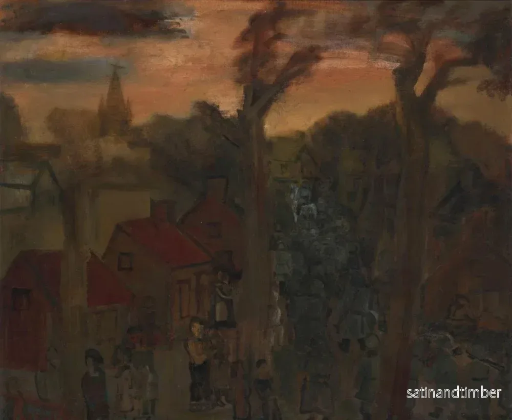 Reproduktion av målningen Jabbeke år 1940 - Constant Permeke - Bild 2