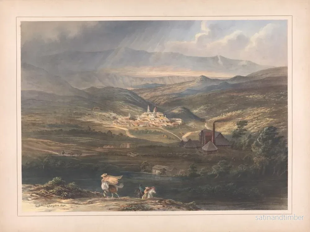 Reproduktion av målningen Vyer av Égerton i Mexiko Pl07 - Daniel Thomas Egerton - Bild 2