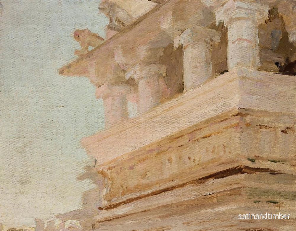 Reproduktion av målningen Temple à Udaipur - Jan Cybis - Bild 2