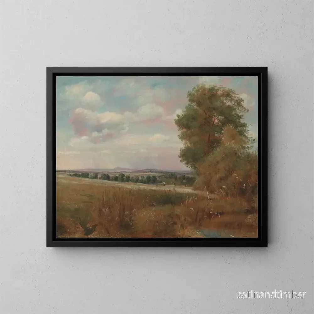 Reproduktion av målningen Landskapsbild i Hampstead med Harrow i fjärran – Lionel Constable Reproduktion av målningen Landskapsbild i Hampstead med Harrow i fjärran – Lionel Constable