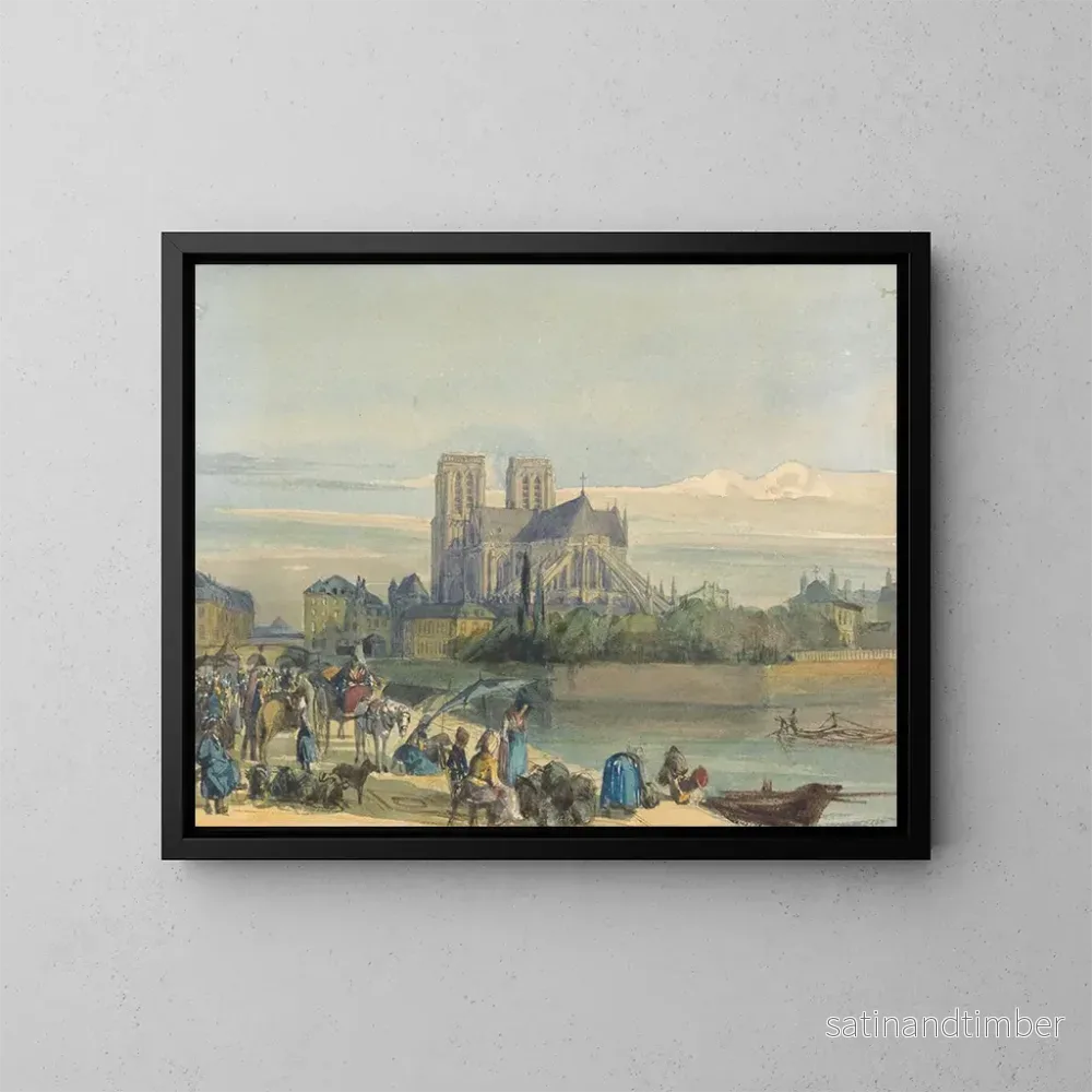 Reproduktion av målningen Vår Fru av Paris - Thomas Shotter Boys
