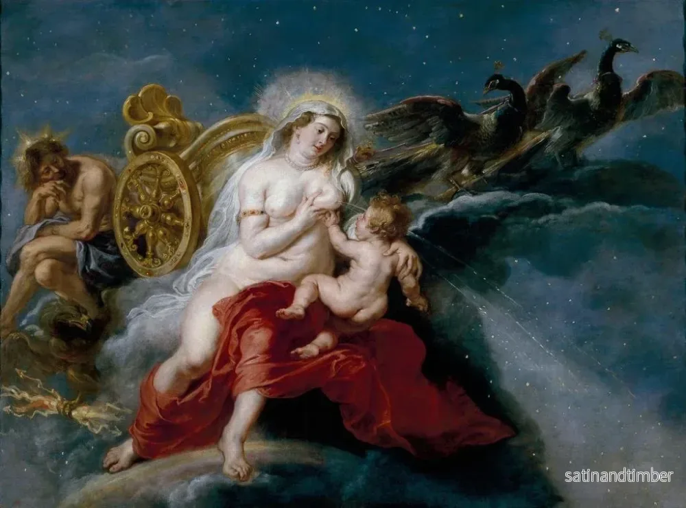 Reproduktion av målningen L'Origine de la Voie lactée - Peter Paul Rubens - Bild 2